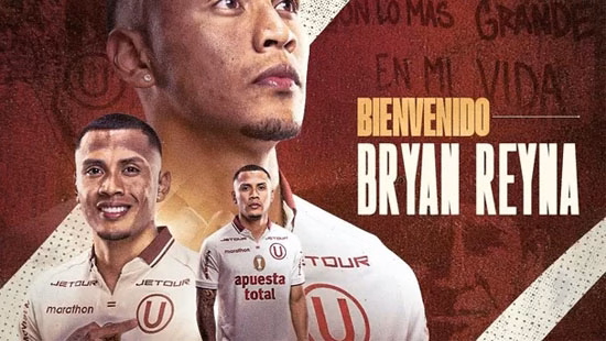 Universitario oficializó a Bryan Reyna como su flamante refuerzo
